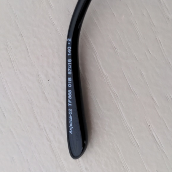 Tom Ford Angelica-02 Sunglasses TF868 01B - Picture 8 of 10